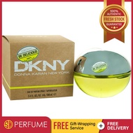 [ SD PERFUME ] DKNY Be Delicious Green Apple EDP Women 100ml Authentic . Wrapping .