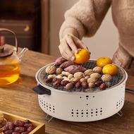 Outdoor Charcoal Barbecue Grill Portable Korean BBQ Grill Household Camping Grill Stove Smoker Grill