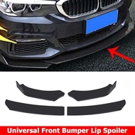 Universal Front Bumper Lip Splitter Spoiler For Golf 5 6 7 BMW F30 F36 F48 E46 E92 For Audi A1 A3 A4