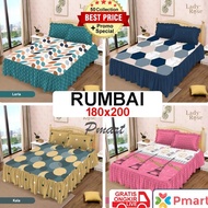 RU SPREI LADY ROSE RUMBAI 180x200 / SPREI RUMBAI LADY ROSE