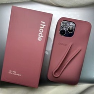 Rhode Lip เคสโทรศัพท์สไตล์เดียวกันสำหรับ iPhone 15 Pro Max/ iPhone 14 Pro Max/ iPhone 13 Pro Max/ iP