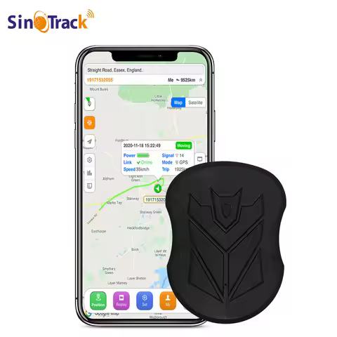 SinoTrack Waterproof GPS Tracker ST-905 Vehicle Track Locator Magnet Long Standby 5000mAh Battery Re