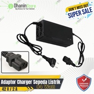 Electric Bike Battery Charger Adapter 42 VOLT 2A 90 Watt