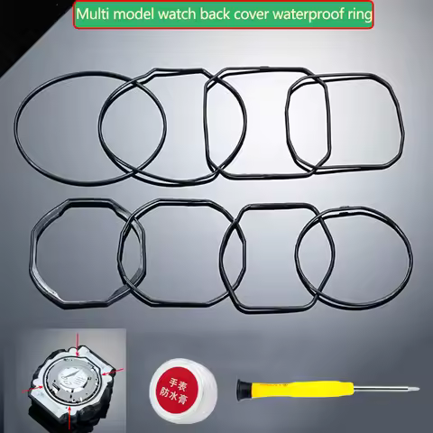 Watch back cover waterproof ring For Casio DW-5600 GW-8900 GA-2100 GA-1000 FT-500 GST-B400 BA-110 GA