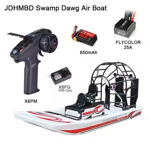 GARTT JDHMBD High Speed Swamp Dawg boat RTF Remote Control Two Channels Big Sale Turbo Cruise RC Hig