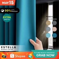 KKBS CURTAIN Estella 90-99% Blackout Curtain Ready Made Hook & Eyelet - Page 4