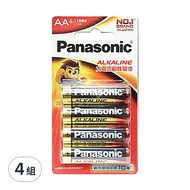 Panasonic 鹼性電池3號  4顆  4組