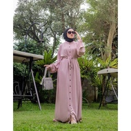 Abaya Rayon Abaya Full Kancing Abaya Rayon Twill Abaya Polos