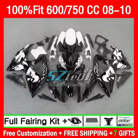 Injection Fairings For SUZUKI GSXR600 Graffiti GSXR-600 K8 GSXR 600 750 CC 59Q1.5 GSXR750 GSXR-750 2