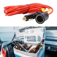 12V 24V Lighter Extension Cord 11.8FT 18AWG 120W 15A Heavy Duty Male Plug To Female Socket Car DC Po