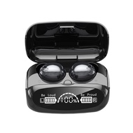 M32 Bluetooth 5.1 Earphone TWS Wireless Digital Display Headphones with Microphone Waterproof Sports
