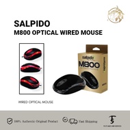 SALPIDO M800 Corded 3D Optical Mouse / USB 800DPI Optical Mouse / Wired Cable Mouse / Tetikus termur