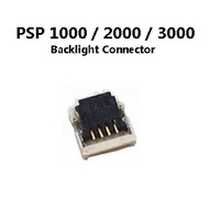 Sony PSP 1000 2000 3000 LCD Screen Backlight Connector Port Socket 4Pin For Repair Light PSP1000 PSP
