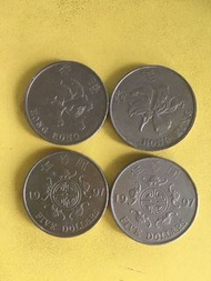 香港1997 年5元硬幣