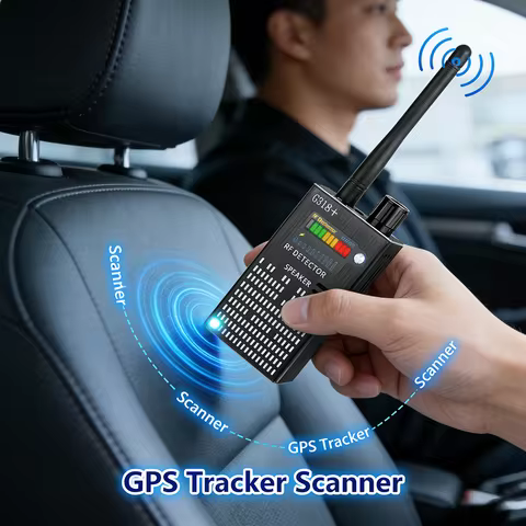 Multi-function Anti-Spy Camera Detector GSM Audio Bug Finder Wireless RF Signal Tracker Detects GPS 