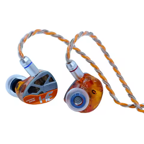 Harmonic Empire XIAOQIAO Single Dynamic Driver 1DD Hi-Fi In-Ear Earphones Wired Earbuds with Furukaw