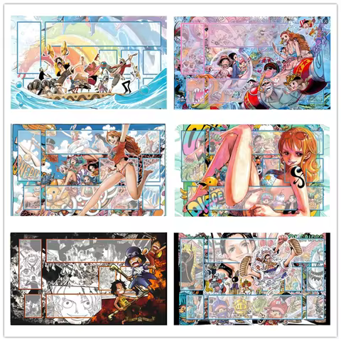 60*35*0.2cm Anime One Piece OPCG DIY GAME Card PlayMat Comic Book Series Luffy Nami Ace Sabo Hobby C
