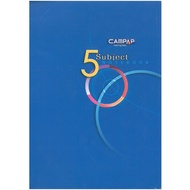 CAMPAP A5 5 Subject Spiral Notebook CA3253