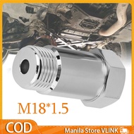 Oxygen O2 Sensor Spacer Adapter For Mini Catalytic Converter Steel Oxygen Sensor Spacer M18*1.5