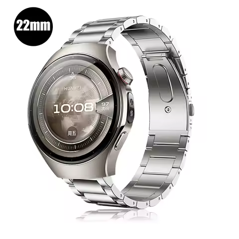Titanium Metal Strap For HUAWEI WATCH GT 5 4 3 pro/GT 5 4 3 2 46mm Band For HUAWEI WATCH 5 4/Ultimat