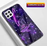 Softcase Glass Samsung A22 4G - Case Samsung A22 4G - Case Lucu - case Samsung - kesing Samsung A22