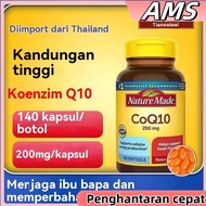 Nature Made NatureMade CoQ10 (200MG) 140 softgels 輔酶Q10 200mg 140粒-AMS