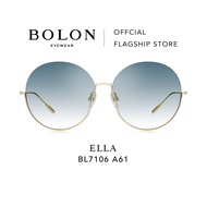 Bolon eyewear แว่นกันแดด ELLA BL7106 แว่นของญาญ่า กรอบ Half Frame ทรง Round [FW19]