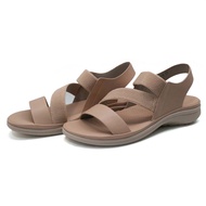 XES Ladies LC2006-9 Slip-on Comfit Sandals (Black/Pink)