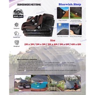 Sun Shade Netting For Outdoor Anti-UV Awnings Jaring Hitam AppleGreen Orchid Kebun of Shelter Garden