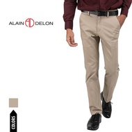 Alain Delon Seluar Lelaki | Modern Fit Stretch Cotton Pants - 12019012