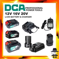 DCA 12V 16V 20V Li-On Battery & Charger