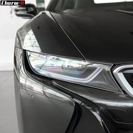 2 Pcs Self Healing TPU Protection Transparent Stickers Car Headlight Protective Film for BMW i8 2014