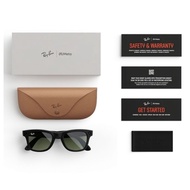 Rayban Meta (Gen2) Smartglasses, Wayfarer Shiny Black, G15 Dark Lens