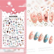 Ultra-thin 3D Nail Stickers