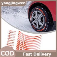 YANGWEN Sport Bike Wheel Rim Stripe Stier 18 21 Inch Motorcycle Reflective Decal Tape Set Waterproof