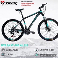 Sepeda Gunung MTB Trex 27.5 XT 780 21 Speed Alloy
