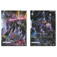 Japanese Gundam Card Z Gundam (Parallel) GD02-069 LR+ /Gundam Kimaris (Parallel) GD02-070 LR+  Dual 