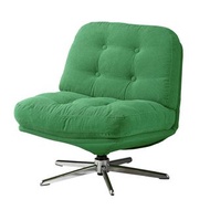 IKEA復古旋轉扶手椅 DYVLINGE 杜威林格 椅-綠色現貨
