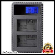 BZ245 ChargerKamera 2 Slot USB CableNP-FW50 FOT-102