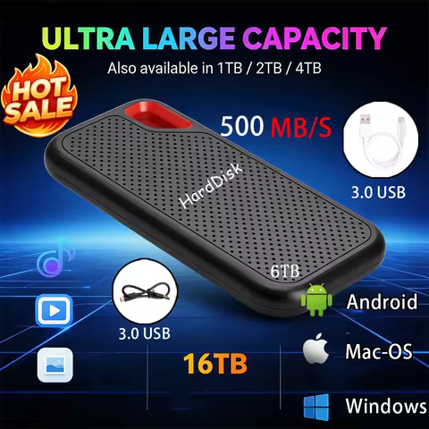 Modern new mobile hard drive delivers steady upload speed, diverse system compatibility for all dail
