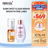 PAPA FEEL 3X Retinol Firming Serum Fade Fine Lines Blemishes 577 VC Niacinamide Arbutin Dark Spot Wr