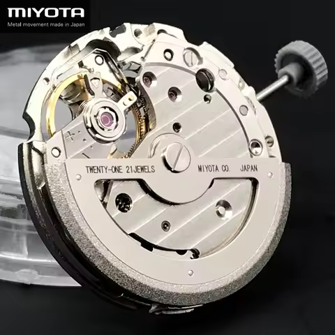82S5 Movement JAPAN MIYOTA 82S5 Movement Automatic Self-winding Movt Replacement 21 Jewels