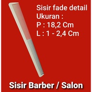 Pointed Comb for Fade Detail