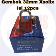 Solid Padlock 32mm/ 38mm/ 50mm/63mm/75mm (per box)