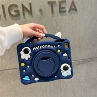 3D Astronaut Case Strap For Samsung Galaxy Tab A 8.0 2019 A7 A8 A9 A9+ Plus S6 Lite 2023 2024 T295 T