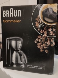 The Braun sommelier KF610 Coffee Maker百靈牌咖啡機