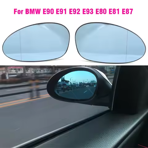 For BMW E90 Mirror Heated Side Mirror Glass Rearview Mirror For BMW E90 E91 E92 E93 M3 Style E80 E81