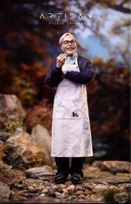 已開盒 ARTISAN 宮崎駿 漫畫大師 1:6 超像真人偶 連 書枱 not 吉卜力 天空之城 龍貓 千與千尋 Hottoys hot toys