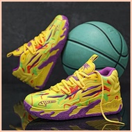 ◪ ◲ ◈ 36-40 Lamelo-Ball 3 Kid's Basketball Shoes May Spike Outdoor Sport Shoes For Boys and Girl's