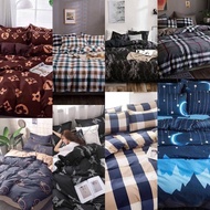 🛌 ผ้าปูที่นอน ชุดผ้าปูที่นอน ลายการ์ตูน ขนาด 6/5/3.5/3 /4 ฟุต (❌ไม่รวมผ้านวม) 🏠